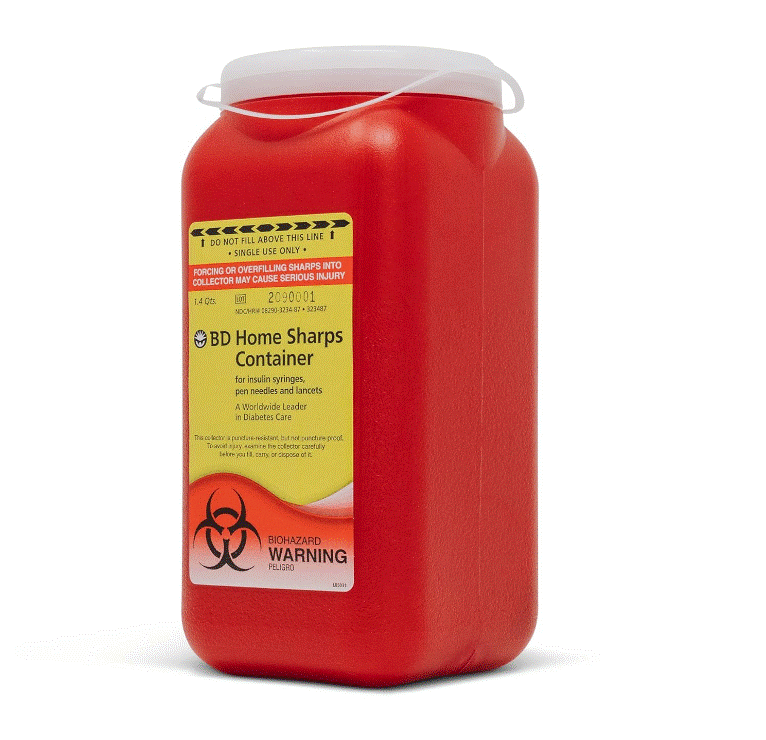 1.5 QT Sharps Containers Products, Supplies and Equipment