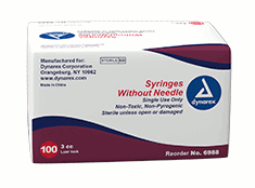 Syringes Products, Supplies and Equipment