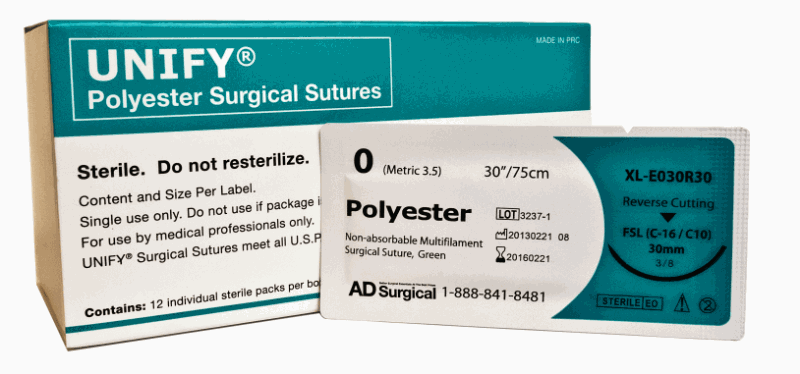 0 Sutures Products, Supplies and Equipment