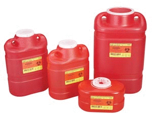 6 QT Sharps Containers Products, Supplies and Equipment