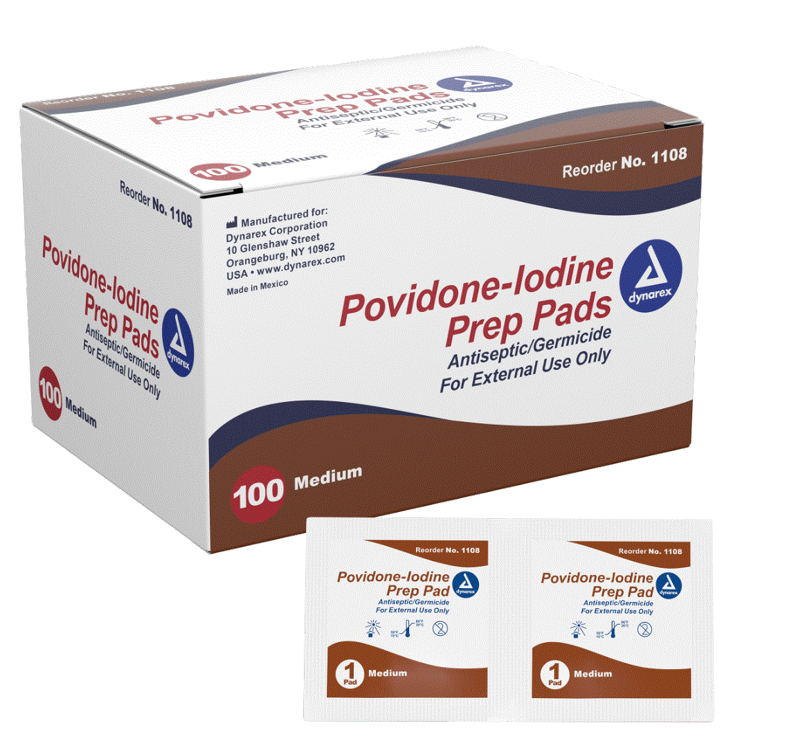 Povidone Prep Pads Products, Supplies and Equipment