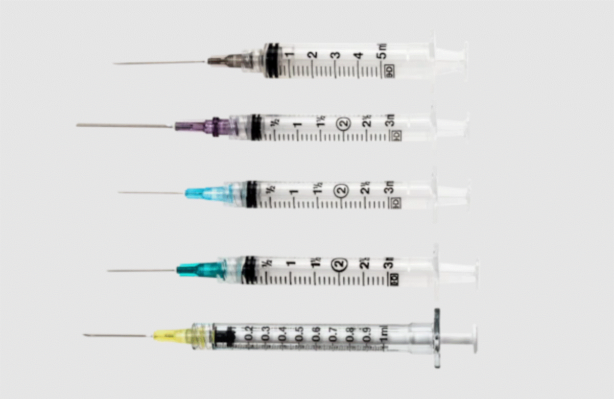 Tuberculin Syringes w/ Needle Products, Supplies and Equipment