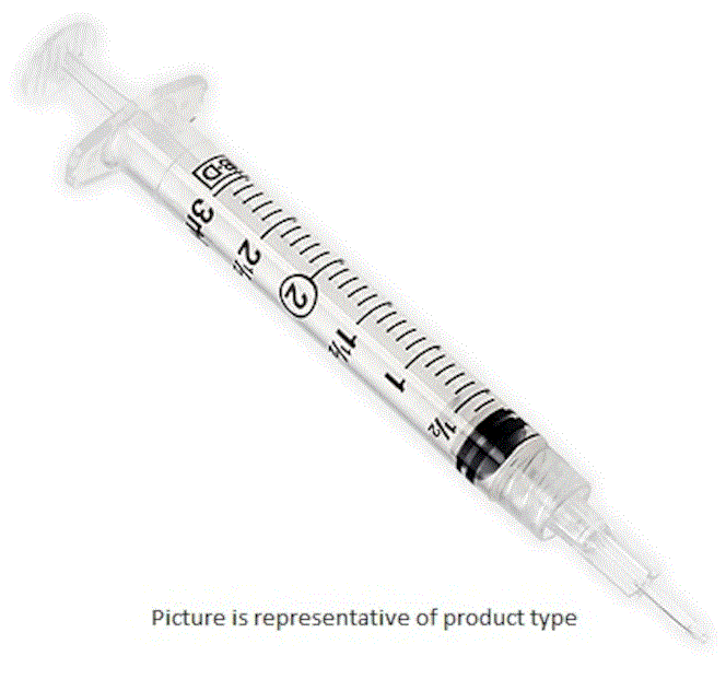 3cc Syringes w/o Needle Products, Supplies and Equipment