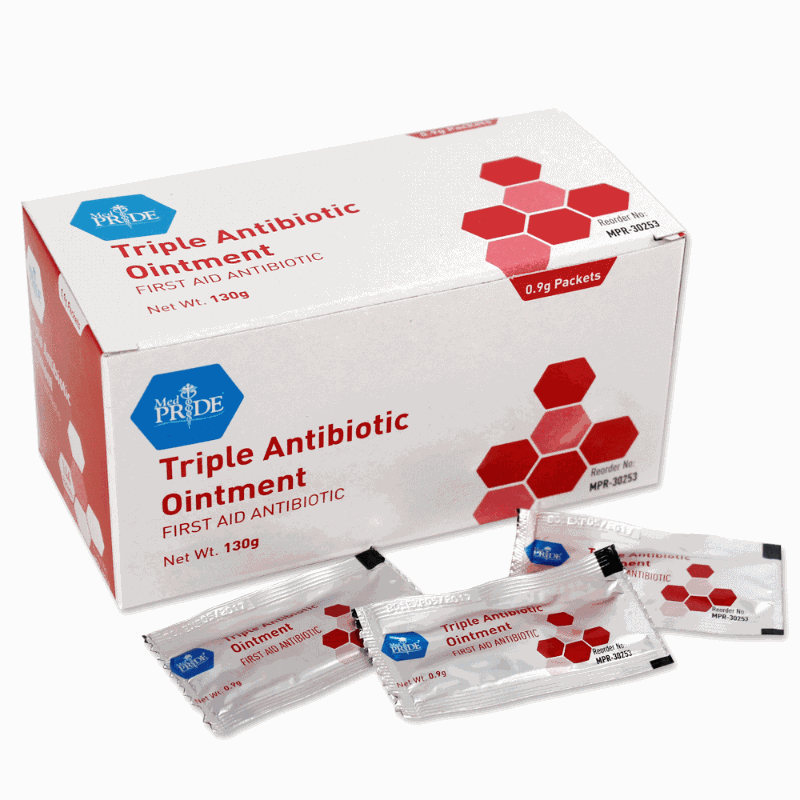 Triple Antibiotic Ointments Products, Supplies and Equipment