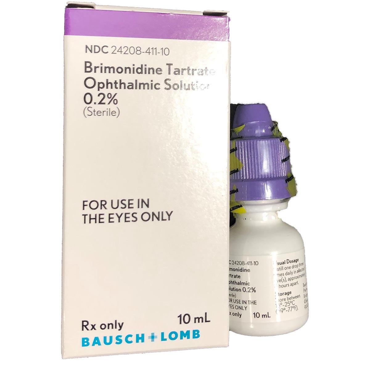 BauschLombBrimonidineTartrateOphthalmicSolution0210mL24208041110