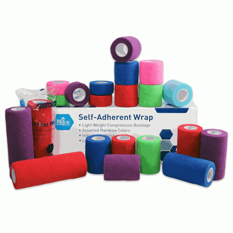 1" Cohesive Bandage Wraps Products, Supplies and Equipment