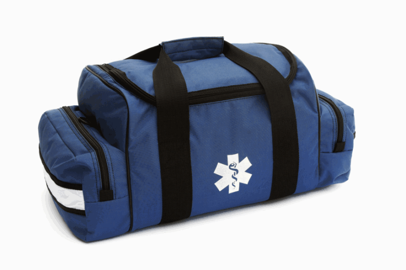 Kemp USA Maxi Trauma Bag, Packed, Navy Blue $355.25/Each Kemp USA 10-107-NVY-STU