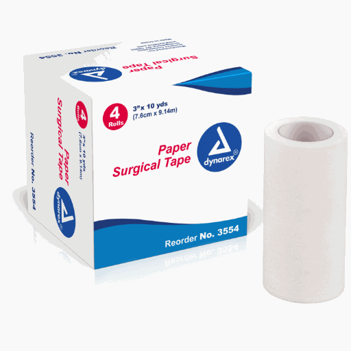 3" Surgical Paper Tape Products, Supplies and Equipment