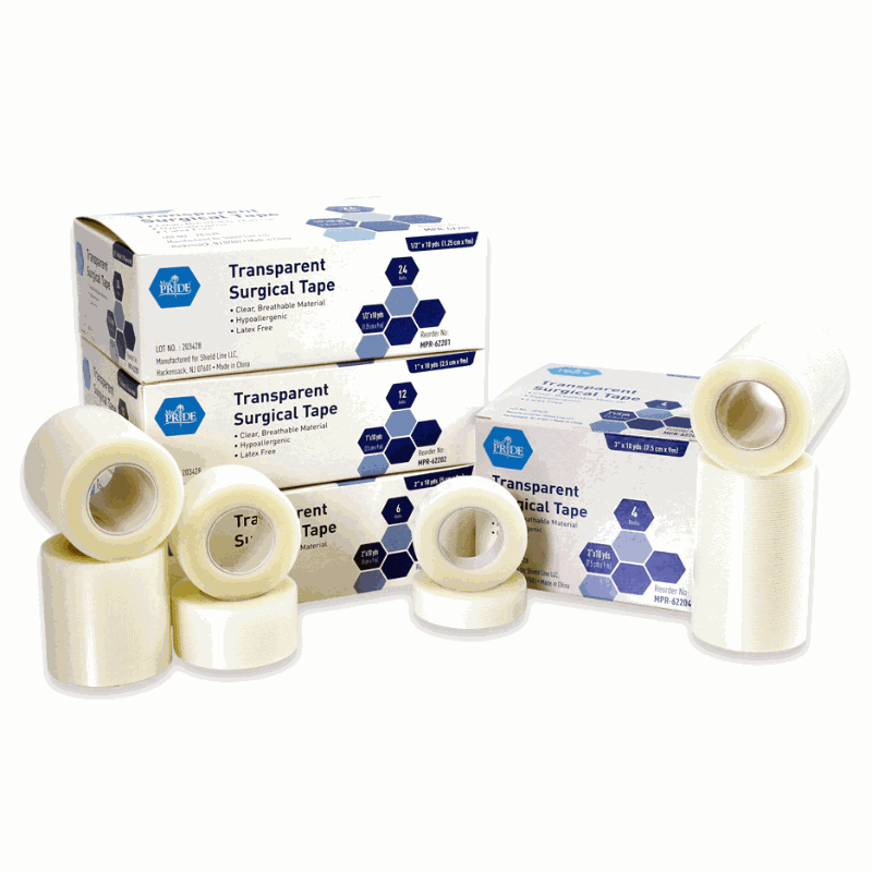 3" Transparent Surgical Tape Products, Supplies and Equipment