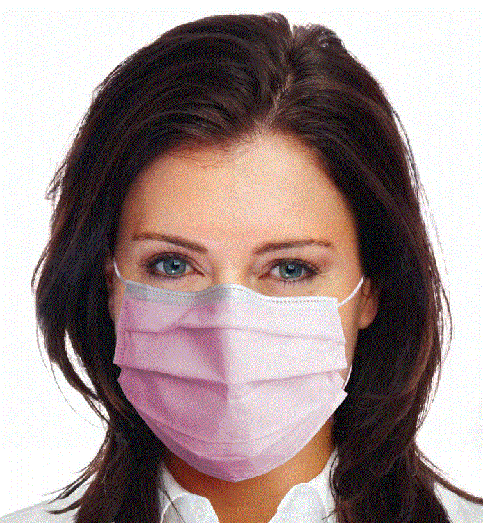 Medicom Face Mask, ASTM, Level 3, Pink, Case $121.00/Case of 500 MedPlus 2152