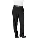 Flat Front Server Pants, Black, ADULT - 54 Waist (3620-30-54)