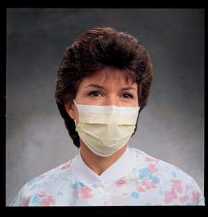 Halyard Health Procedure Face Mask, Yellow, Case $75.08/Case of 500 MedPlus 47117