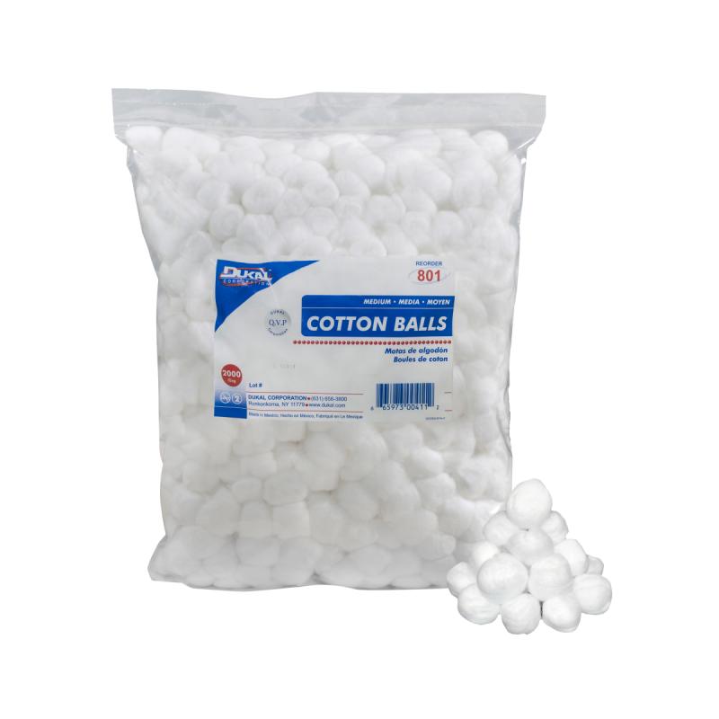 Dukal Cotton Balls, Medium $22.96/Case of 4000 Dukal 801