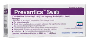Alcohol Swabs Products, Supplies and Equipment