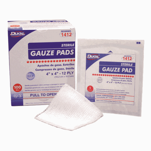 sterile gauze pads 3x3 ราคา square