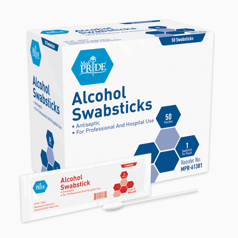 Alcohol Swabsticks Products, Supplies and Equipment