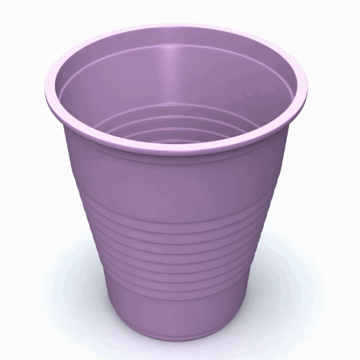 Plastic Cups 5oz. Lavender 1000/Case