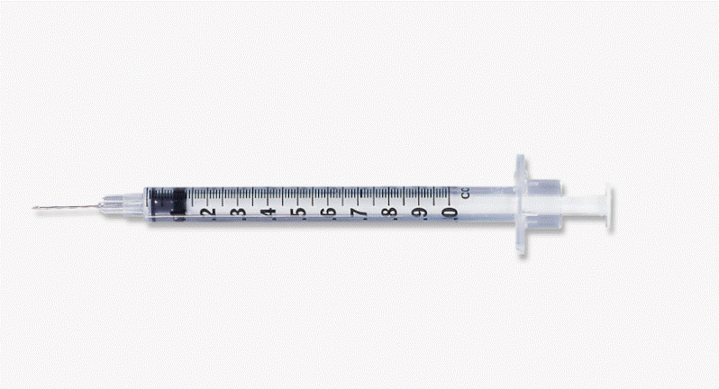 Allergy Syringes w/ Needle Products, Supplies and Equipment