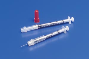 1cc Safety Syringes w/ Needle Products, Supplies and Equipment