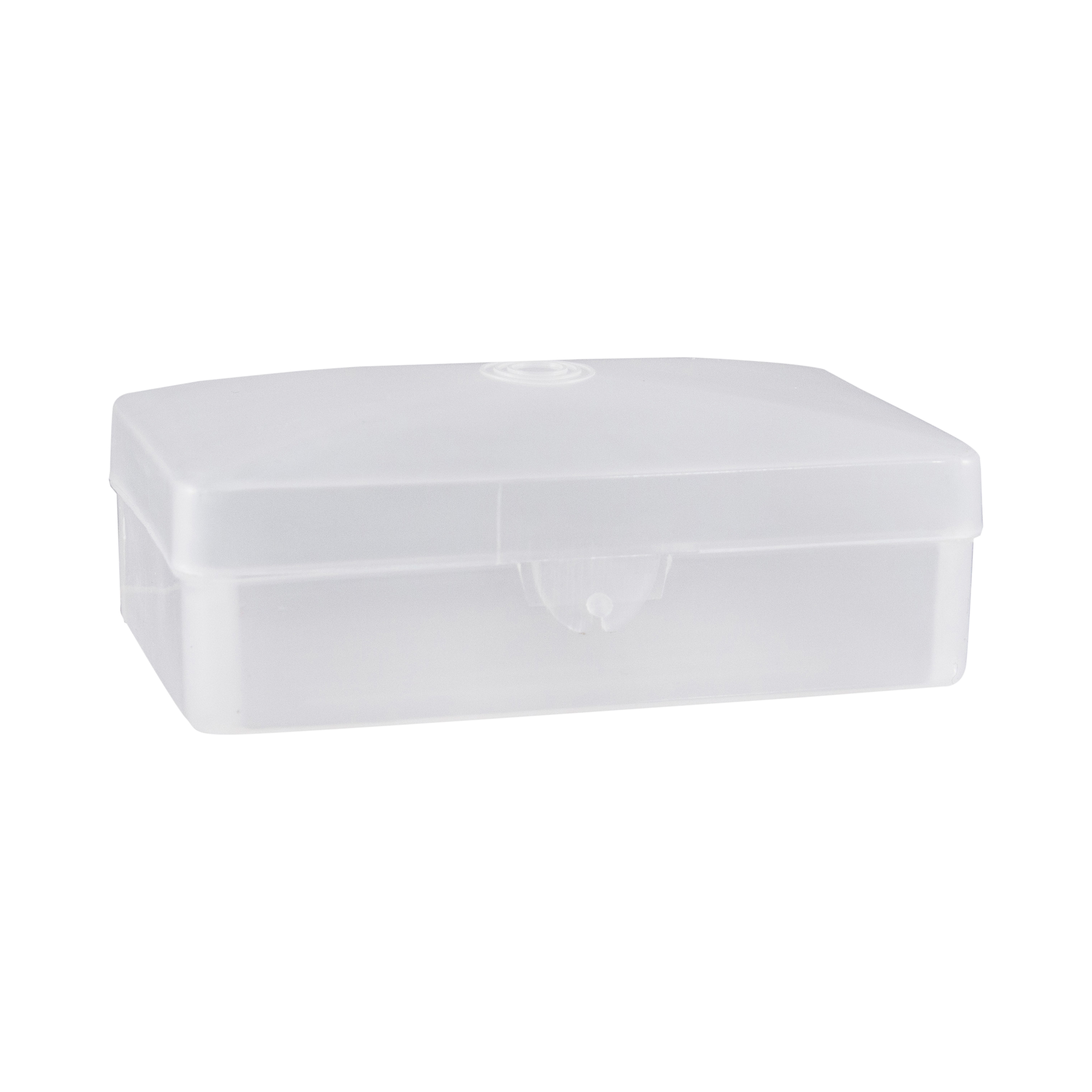 Dawn Mist Soap Box, Clear, plastic w/hinged lid, holds up to #5 bar $35.80/Case of 100 Dukal SB01C