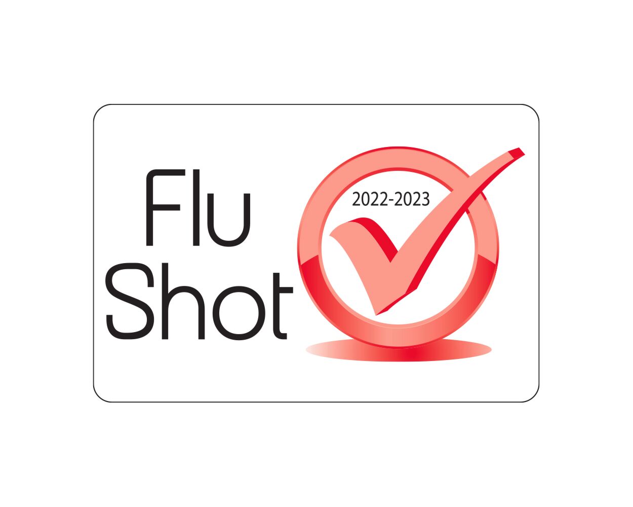 Flu Vaccination Stickers Products, Supplies and Equipment