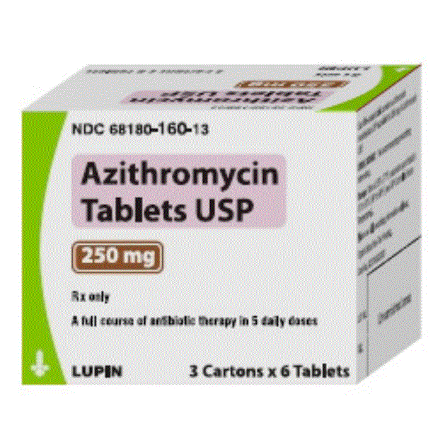 Zpacks - Azithromycin 500MG 3x3 $34.30/Each Modern Medical Products