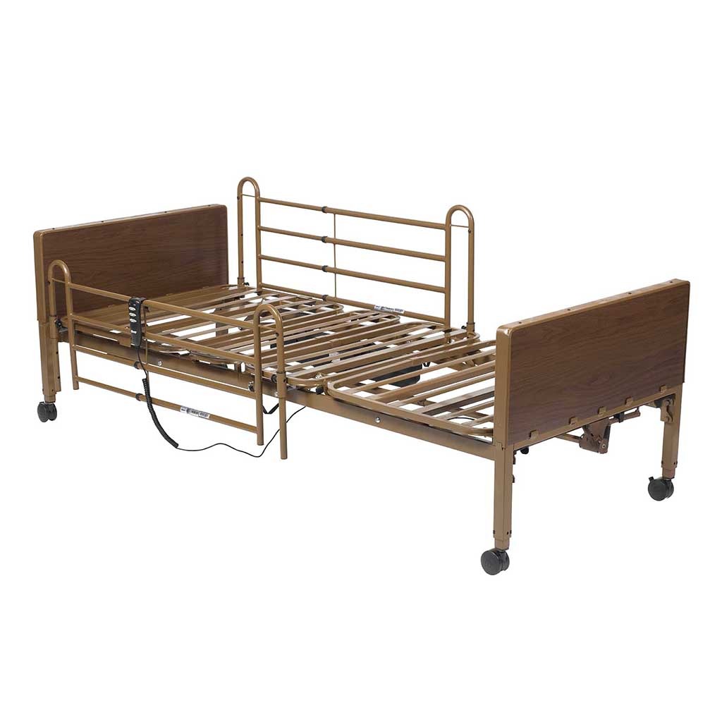 Semi-Electric Beds, with Half Rails Products, Supplies and Equipment