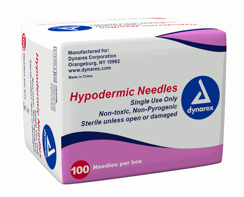 18G Hypodermic Needles Products, Supplies and Equipment