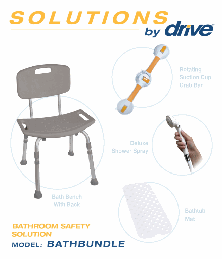 Drive Medical Safety Bath Mat