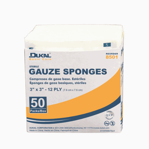 2" x 2" Sponges Products, Supplies and Equipment