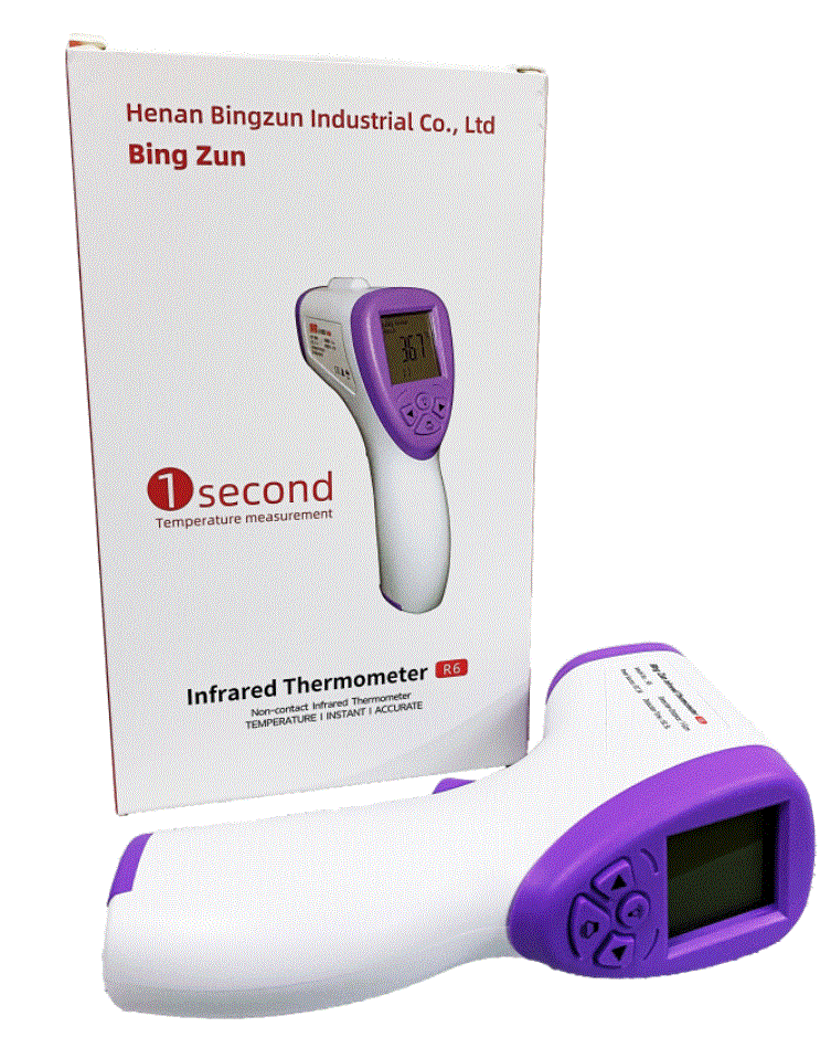 Bing Zun Infrared Thermometer, Non-Contact, R6 $77.45/Each SLI Medical 41112210