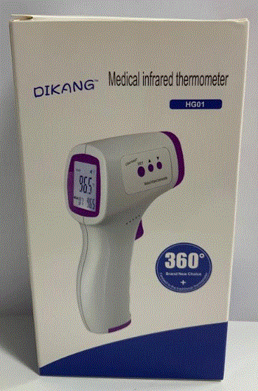 Dikang Medical Infrared Thermometer, Non Contact $102.13/Each Modern Medical Products 3162