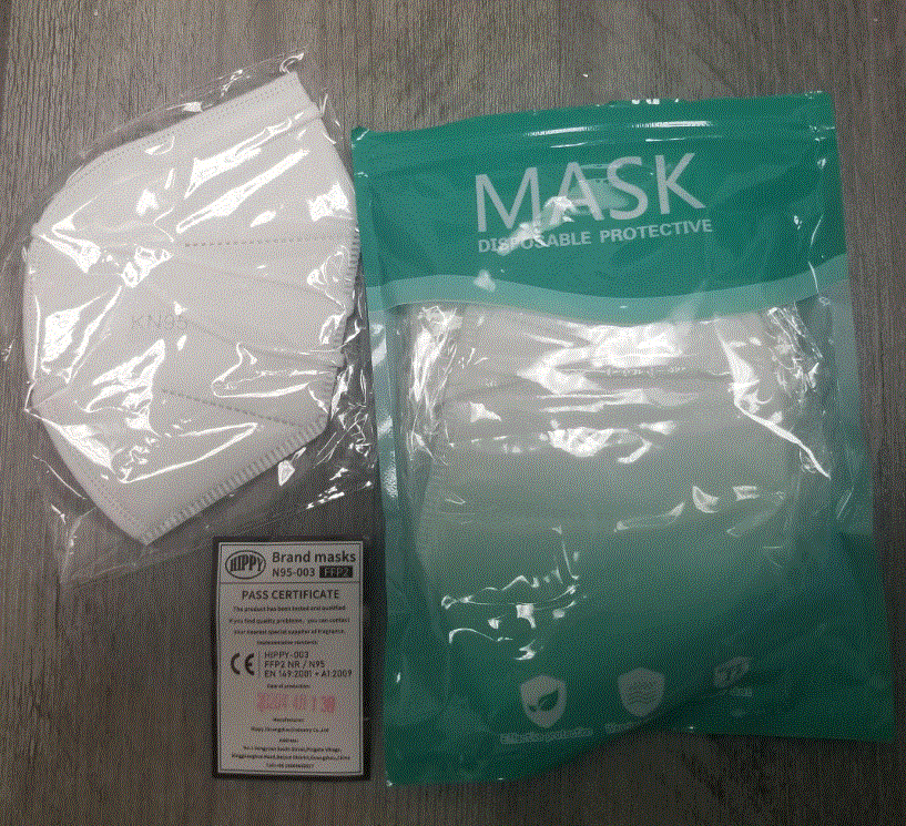 Hippy KN95 Disposable Protective Mask, 5/Pack, 500 Masks $1,489.00/Pack ...