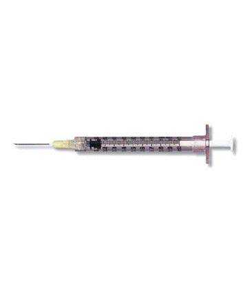 1cc Safety Syringes w/ Needle Products, Supplies and Equipment