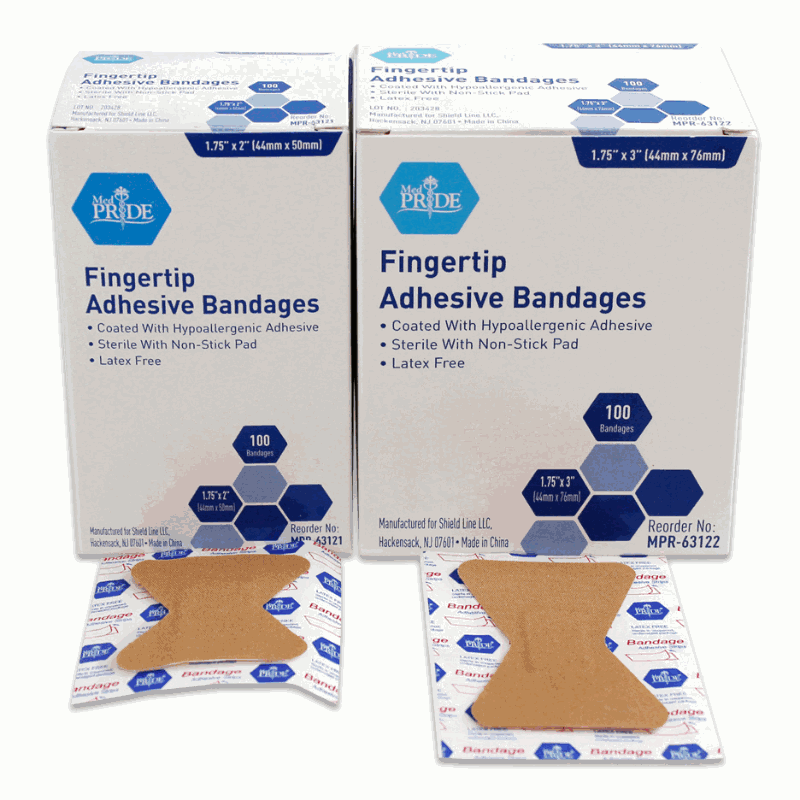 Adhesive Fingertip Bandages Products, Supplies and Equipment