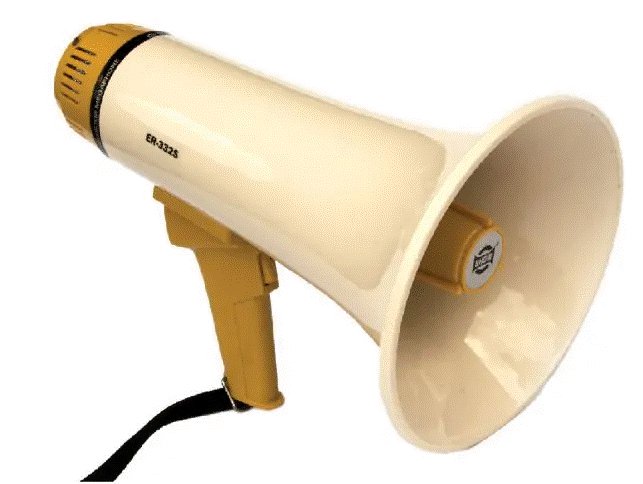 Megaphones & Airhorns Products, Supplies and Equipment