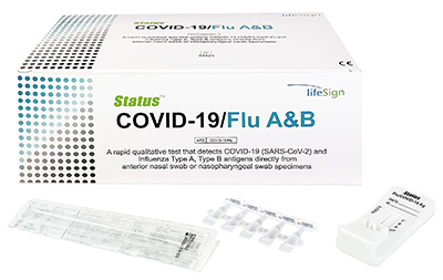 Status Rapid COVID-19/Flu A&B $417.45/Box of 25 DocRx 33225