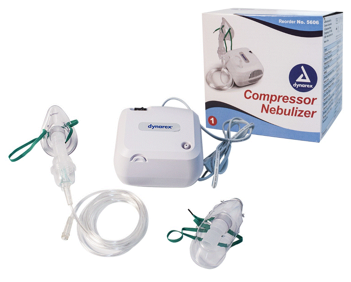 Resp-O2 Compressor Nebulizer $169.00/Case of 6 Dynarex 34401