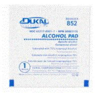 DukalAlcoholPadMedium2plyBulk8521000