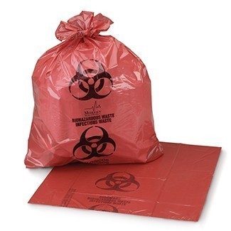 12-16 Gal. Blue Recycling Bags with Symbol (Case of 250)