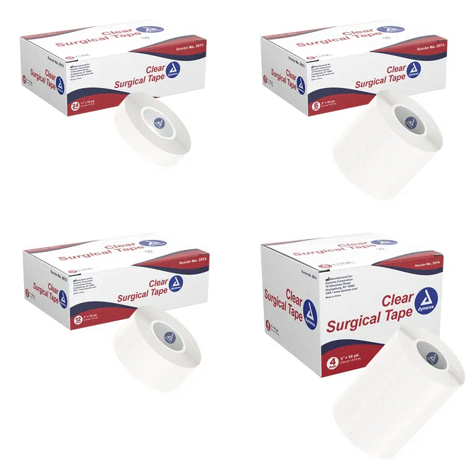 Transparent Surgical Tapes Products, Supplies and Equipment