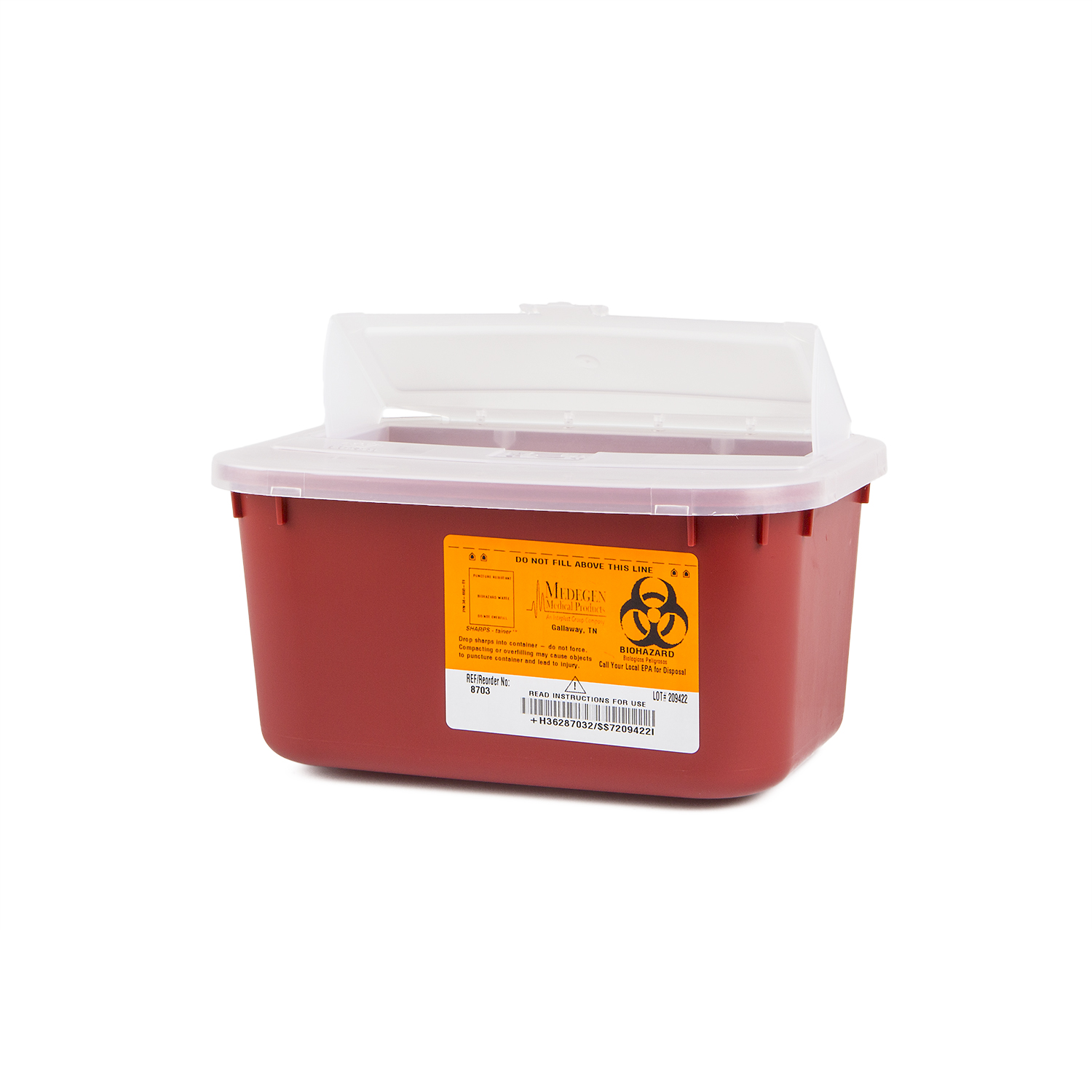 1 Gal Sharps Containers Products, Supplies and Equipment