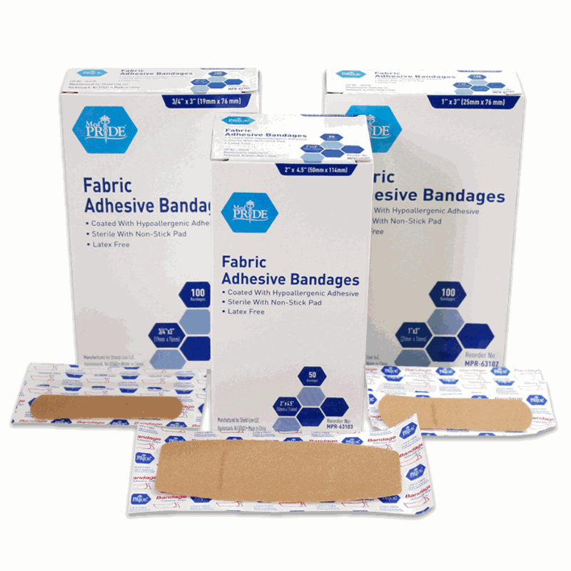 2" x 4.5" Adhesive Bandages Products, Supplies and Equipment