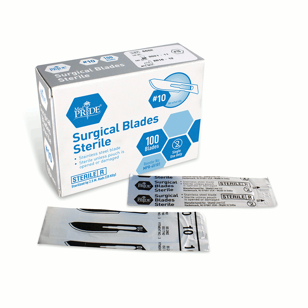 - Surgical Blades, Stainless Sterile #20 (MPR-45201)
