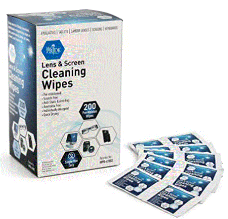 Lens Cleaners Products, Supplies and Equipment