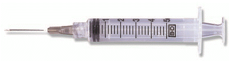 5cc Syringes w/ Needle Products, Supplies and Equipment
