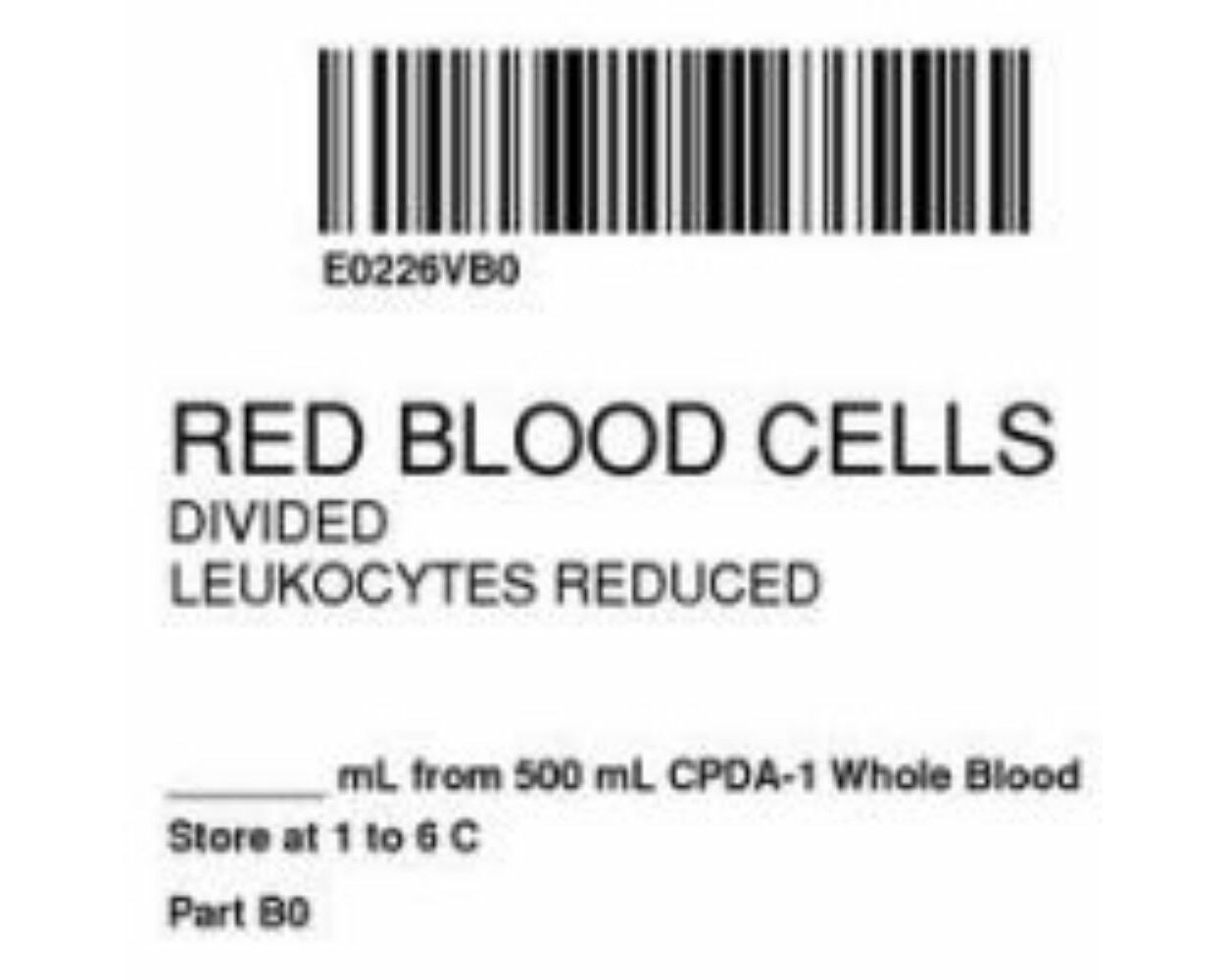 Blood Bank Labels Products, Supplies and Equipment
