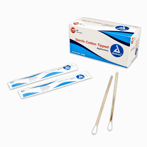 6" Cotton Tipped Applicators Products, Supplies and Equipment