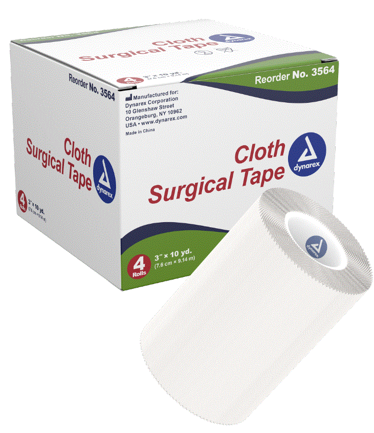 3" Surgical Cloth Tape Products, Supplies and Equipment