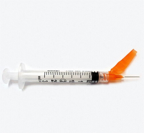 3cc Safety Syringes w/ Needle Products, Supplies and Equipment